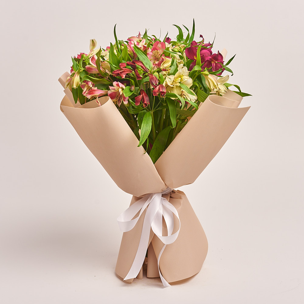 Alstromeria Bouquet 20pcs - Flower Delivery Monaco | Fresh Bouquets by Mr. Room Service