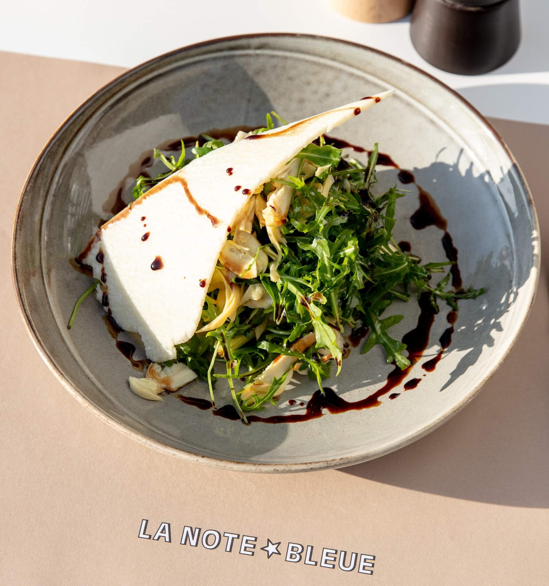 Artichokes salad - La Note Bleue | Beachside Dining Delivery in Monaco