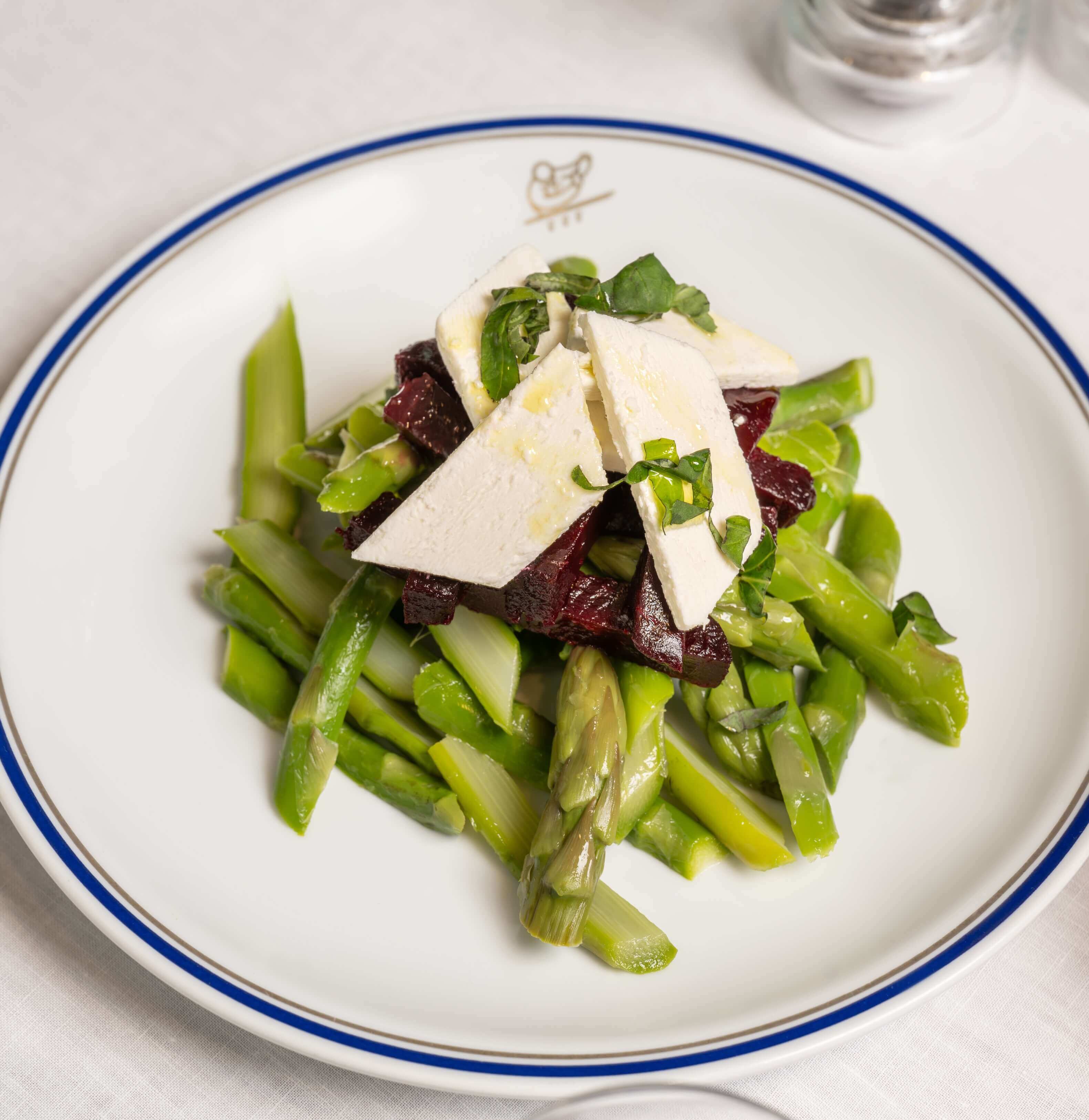 Asparagus and beetroots salad - Cipriani | Fine Italian Dining Delivery in Monaco