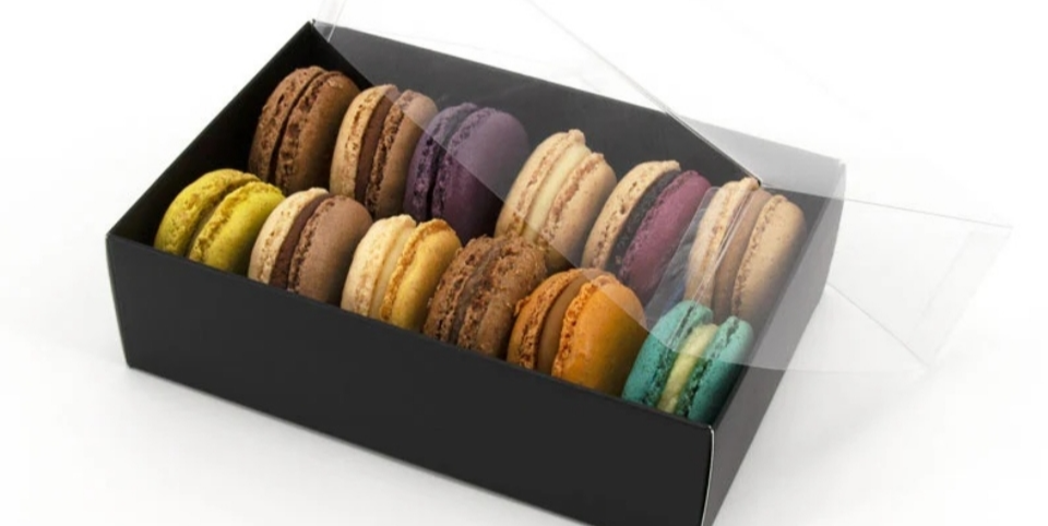 Assortment of Macarons x12 - Creá Monte-Carlo | Ice Cream & Sweets Delivery in Monaco, Cap-d'Ail & Beausoleil