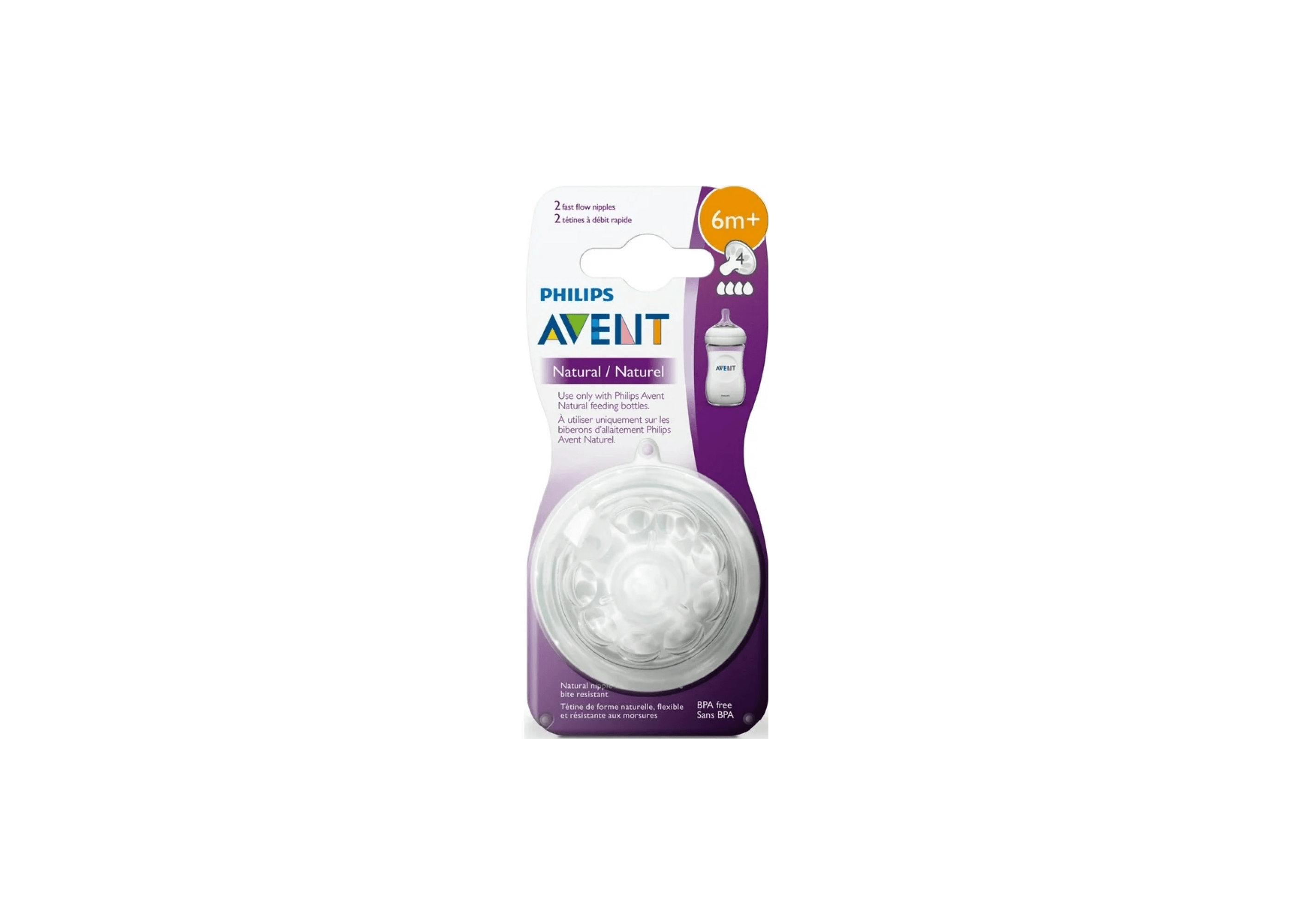 Avent Fast Flow Pacifier - Parmacie in 30 Minutes | Mr. Room Service