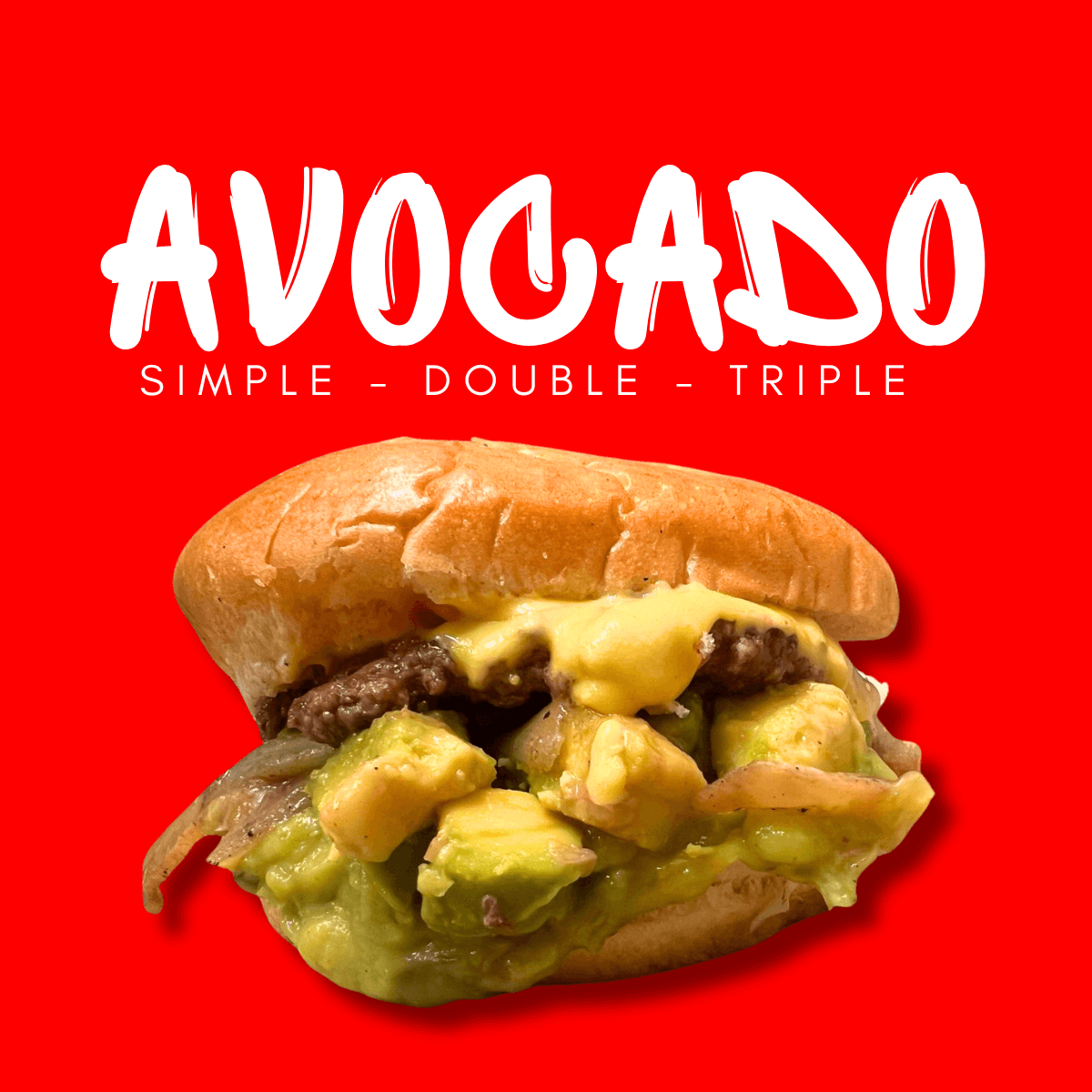 Avocado Burger Combo + Fresh Fries + Drink - Smash | Delivery in Monaco