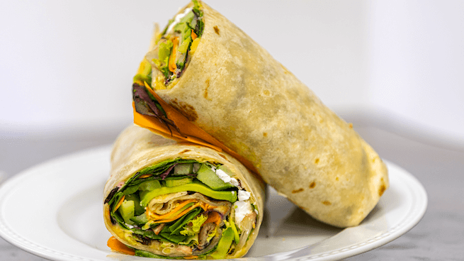 Avocado Wrap - Amore Mio | Sandwiches & Salads Delivery in Monaco, Cap-d'Ail & Beausoleil