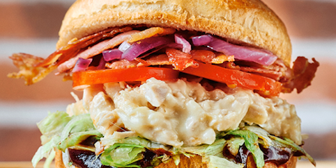 BBQ pulled burger - Old Wild West | Livraison à Monaco