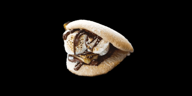 Bao Banane Nutella - Poke Wok | Livraison Poke Bowls & Cuisine Asiatique à Monaco, Cap-d'Ail & Beausoleil