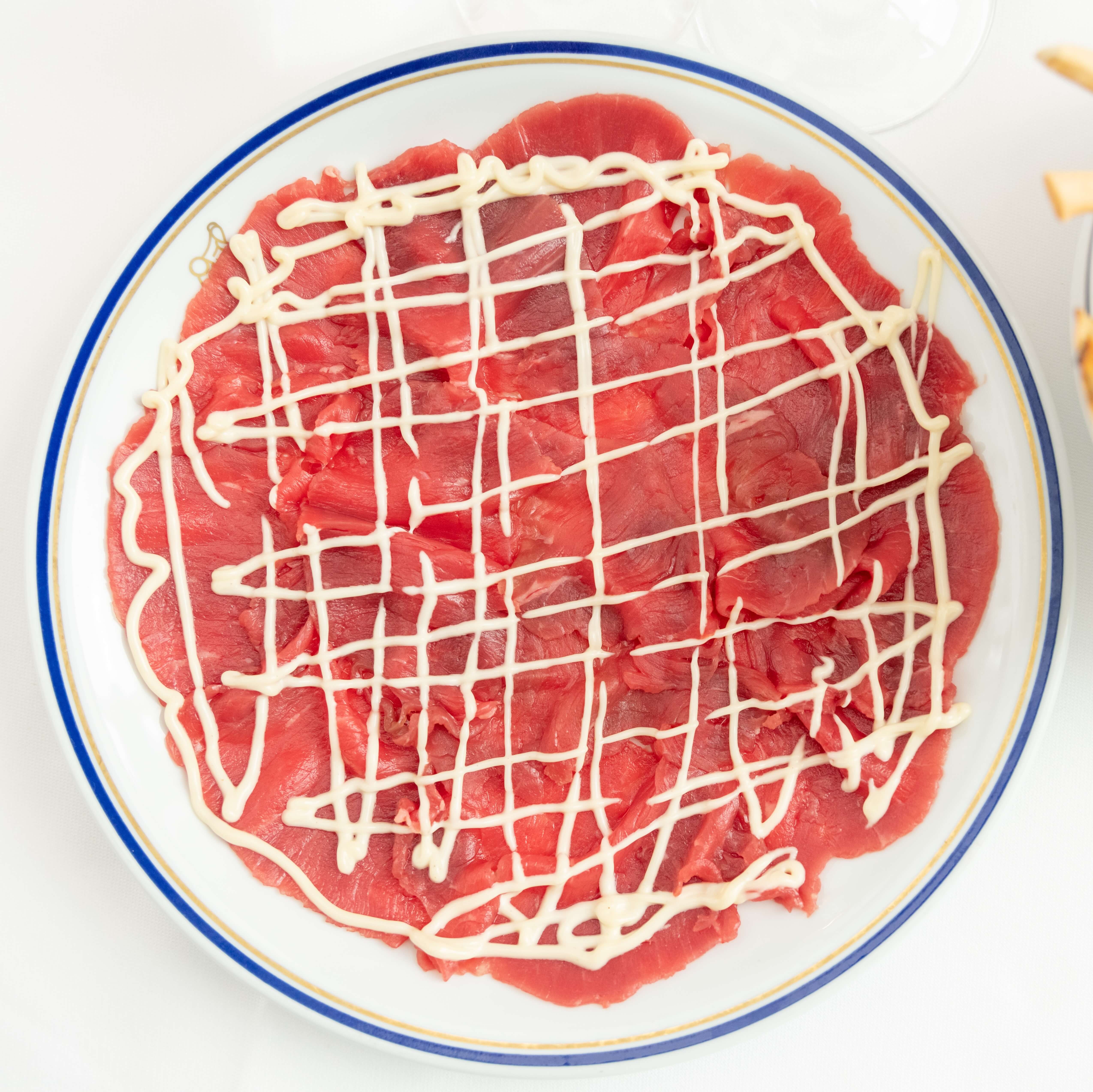 Beef Carpaccio with Mix Salad - Cipriani | Fine Italian Dining Delivery in Monaco