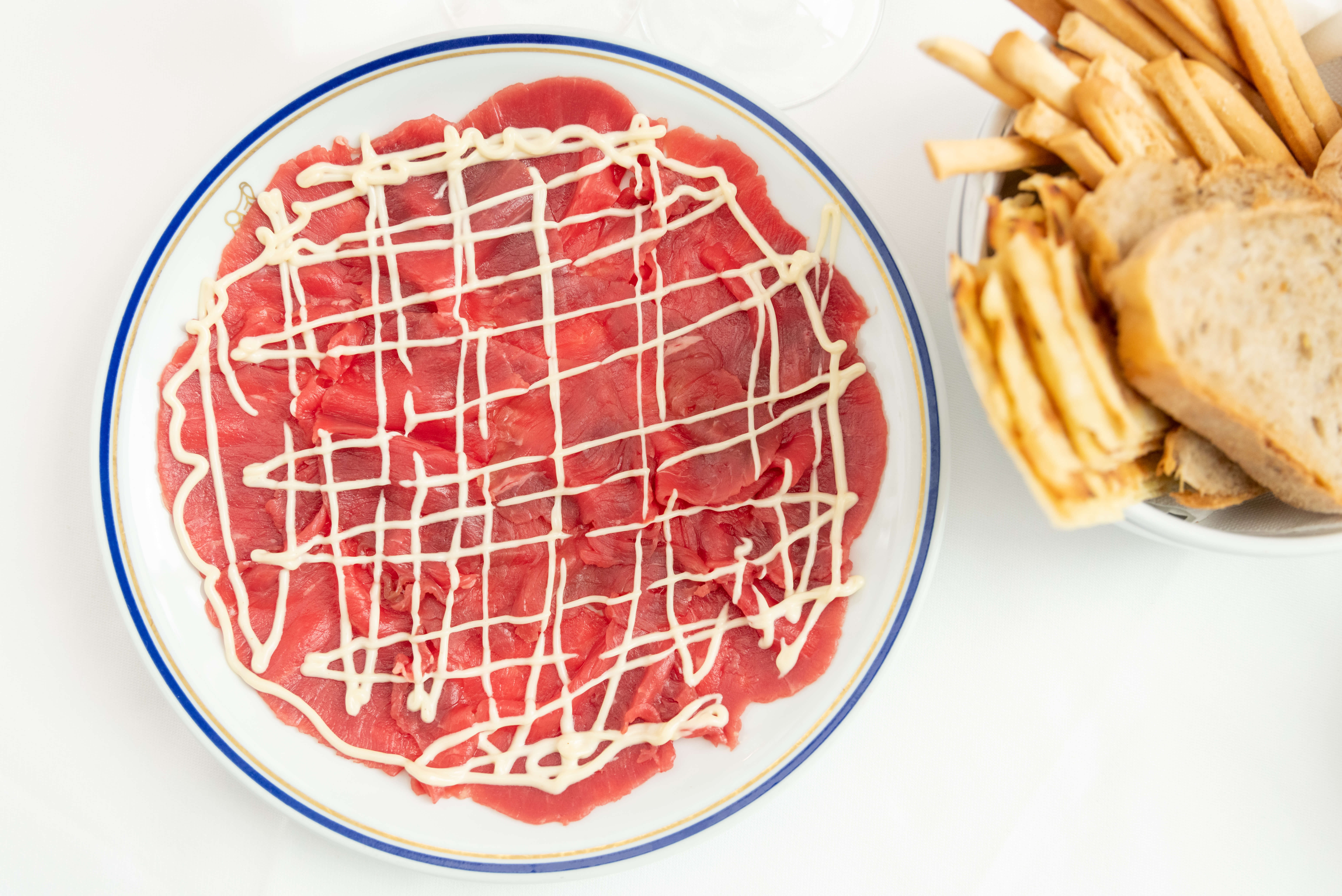 Beef Carpaccio with Mix Salad - Cipriani | Fine Italian Dining Delivery in Monaco