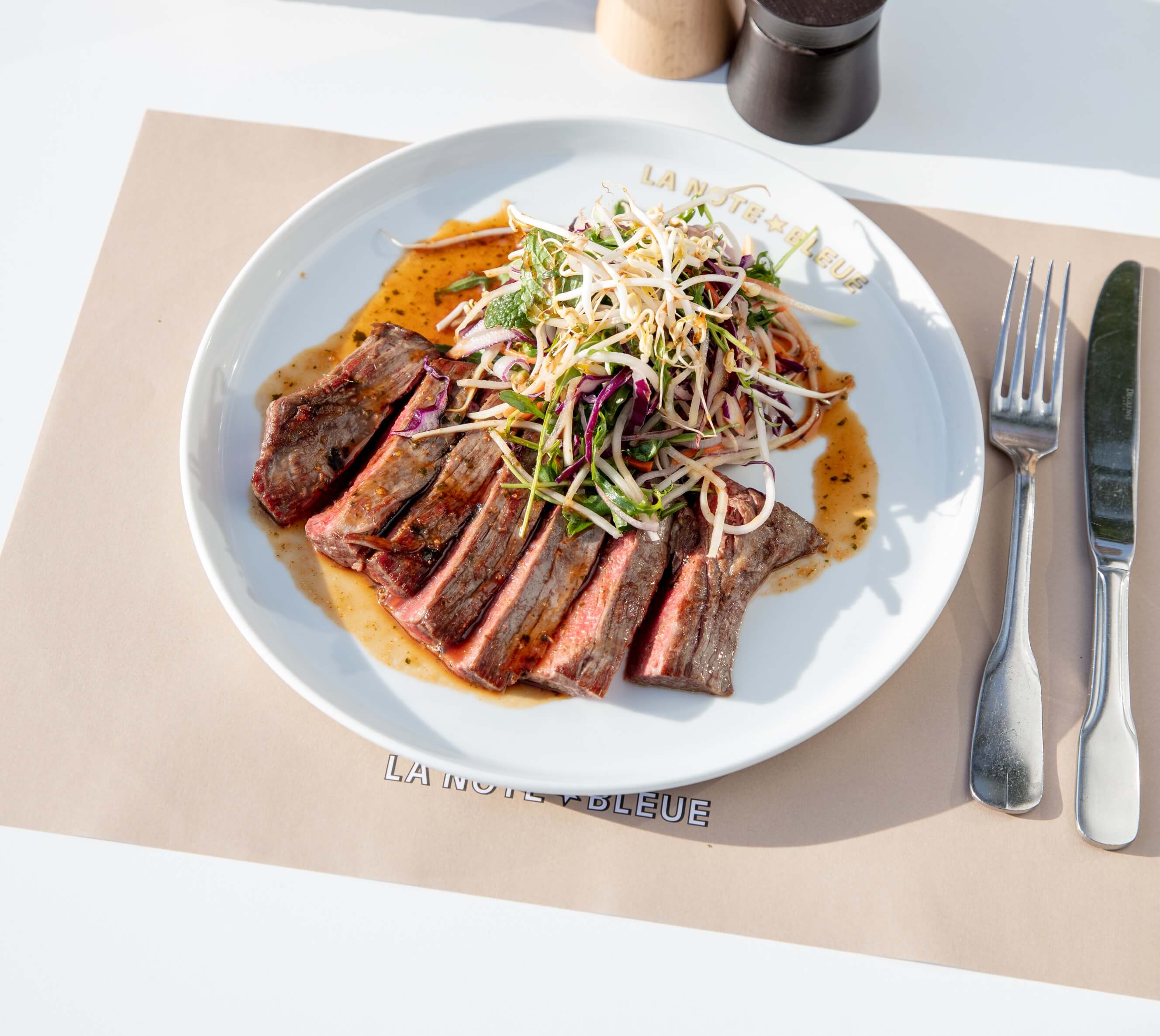 Entrecôte 250g Italian way - La Note Bleue | Beachside Dining Delivery in Monaco