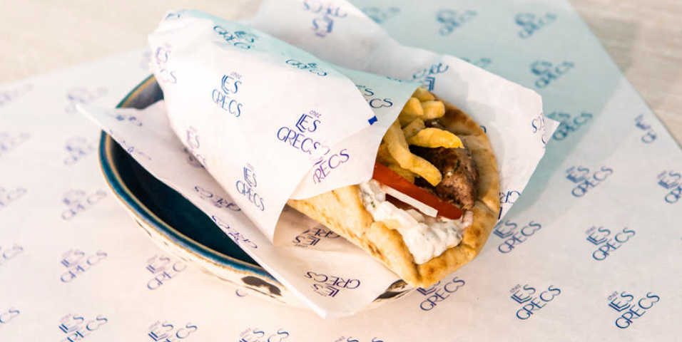 Pita Bifteki - Chez Les Grecs | Livraison Cuisine Grecque à Monaco, Cap-d'Ail & Beausoleil
