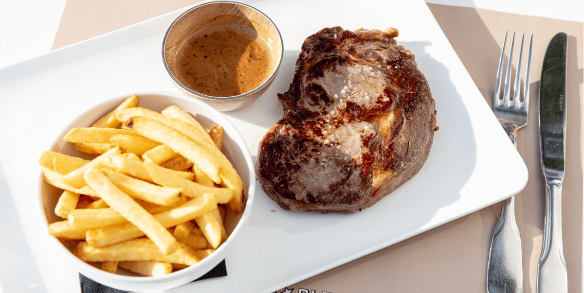 Entrecôte 250g - La Note Bleue | Beachside Dining Delivery in Monaco