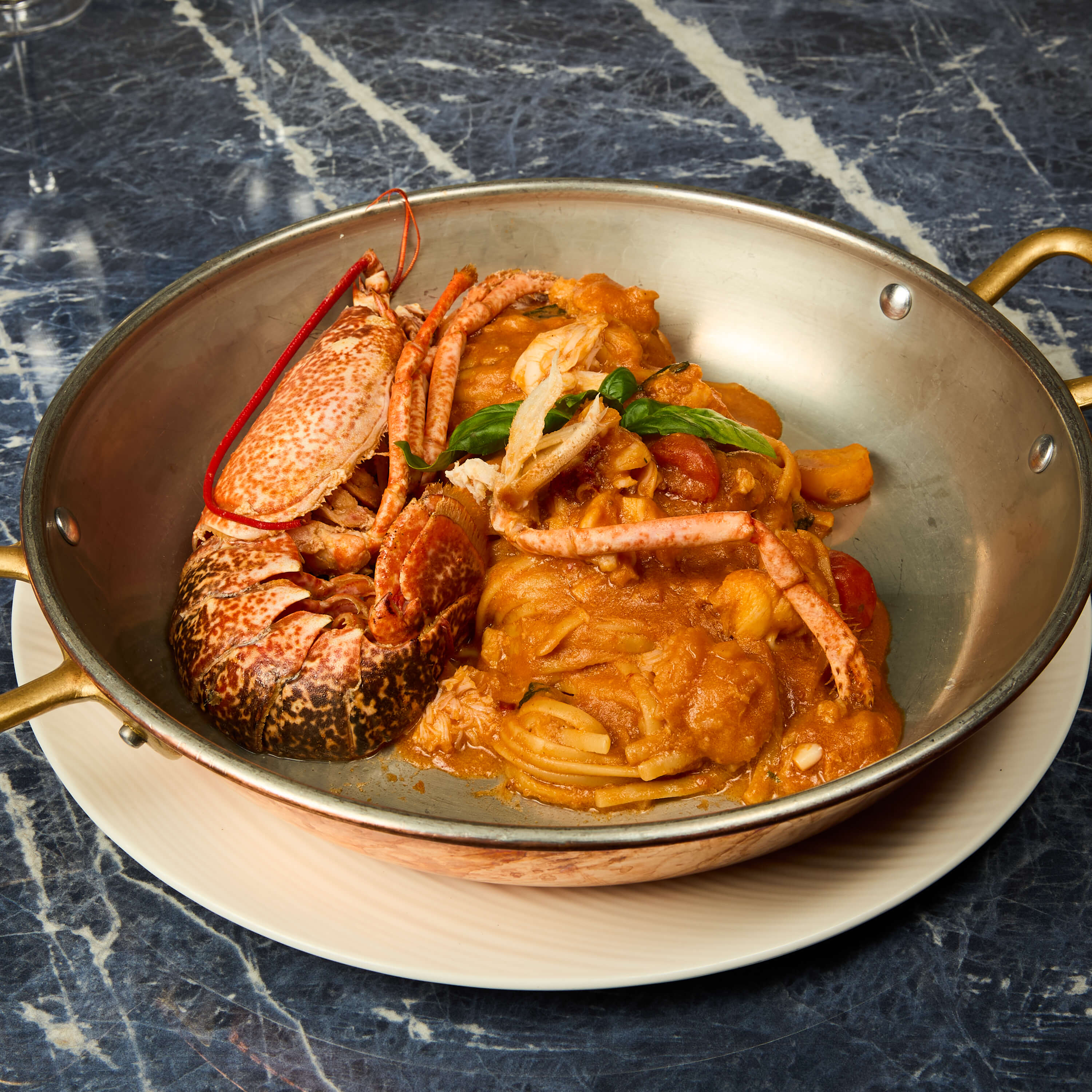 Blue Lobster Linguine - Avenue 31 | Mediterranean Cuisine Delivery in Monaco