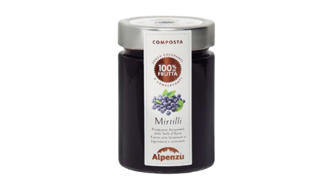 Blueberries Jam 100% Fruits - 350gr - Maison del Gusto delivery in Monaco | Mr. Room Service
