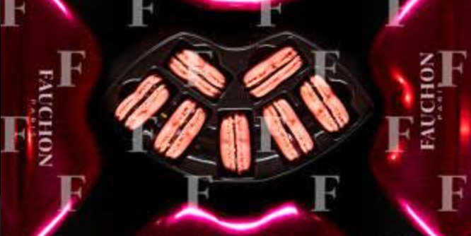 Box Macarons Bisous 7pces - Fauchon | Gourmet Food & Delicacies Delivery in Monaco