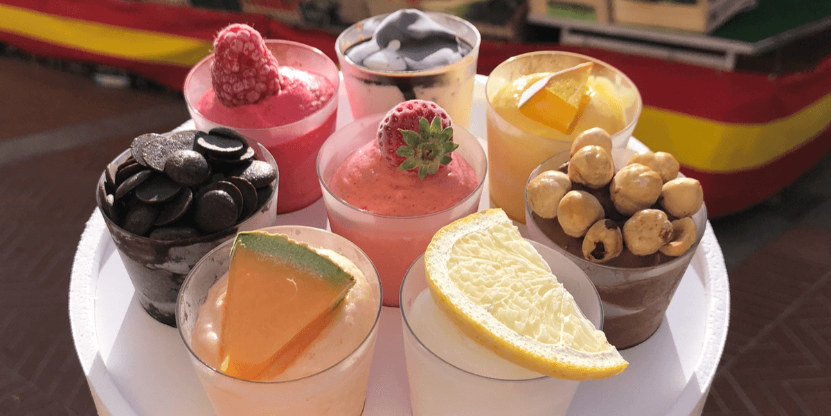 Box of 8 verrines - Santo Gelato | Gelato & Ice Cream Delivery in Monaco, Cap-d'Ail & Beausoleil