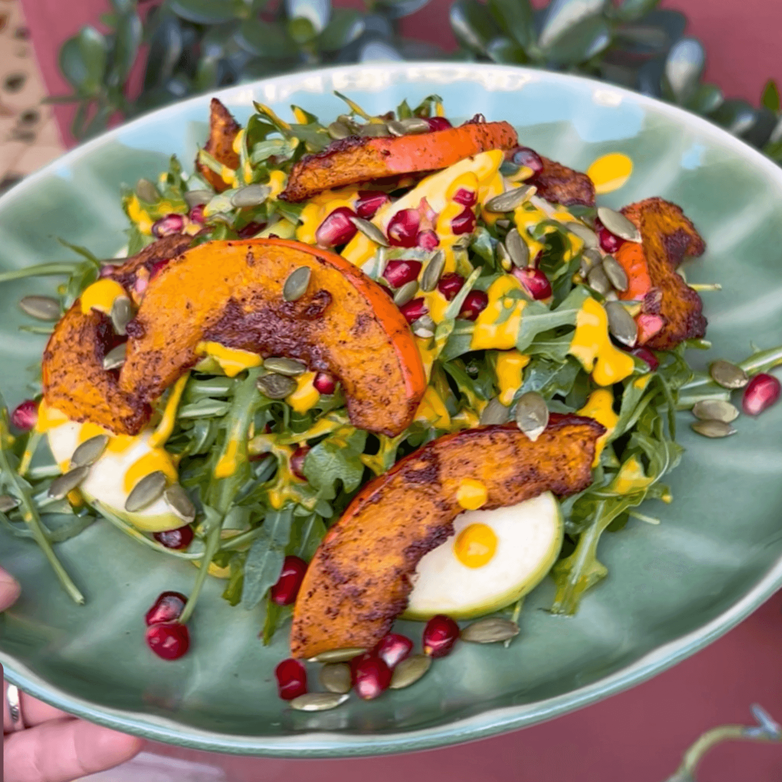 Butternut & apple salad - Seaside Juicery
