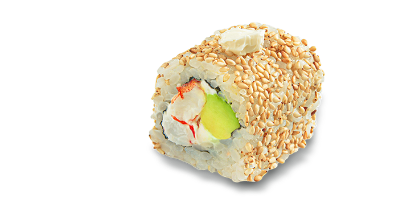 California shrimp, avocado, cheese - Planet Sushi | Sushi & Japanese Food Delivery in Monaco, Cap-d'Ail & Beausoleil