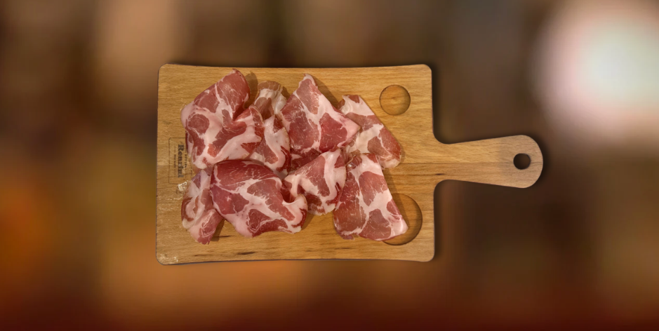 Capocollo 100gr - Bottega Renzini | Italian Delicatessen Delivery in Monaco