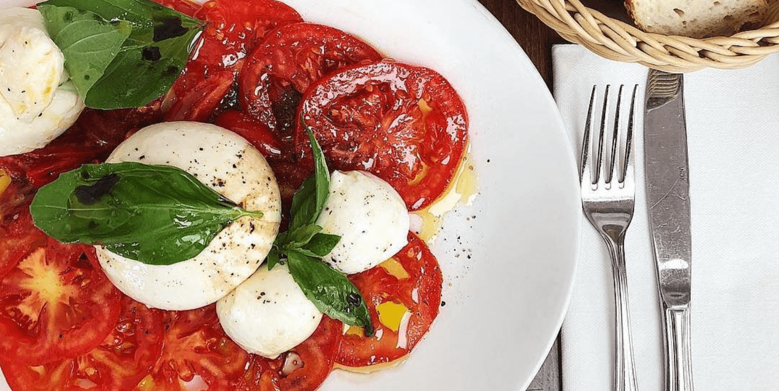 Caprese Salad - Caffe Milano | Italian Restaurant & Coffee Delivery in Monaco