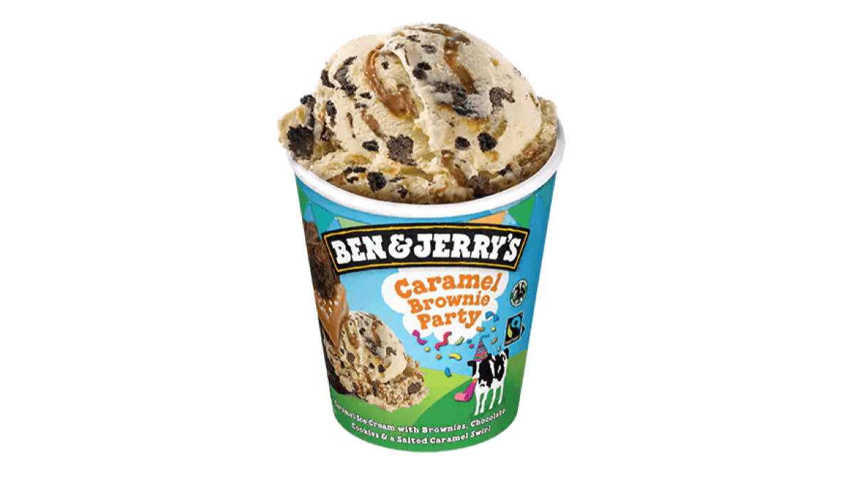 Caramel Brownie Party 465ml - Ben & Jerry’s x Magnum Ice Cream Shop Monaco – Premium Frozen Treats