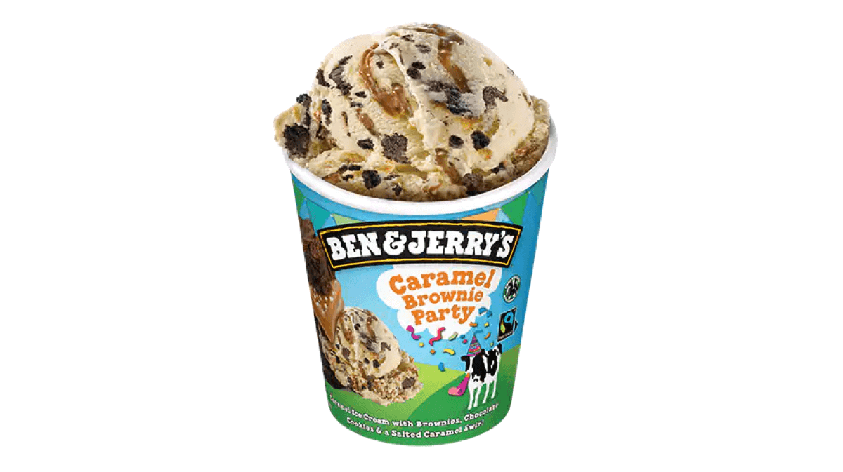 B&J Caramel Brownie Party 465ml