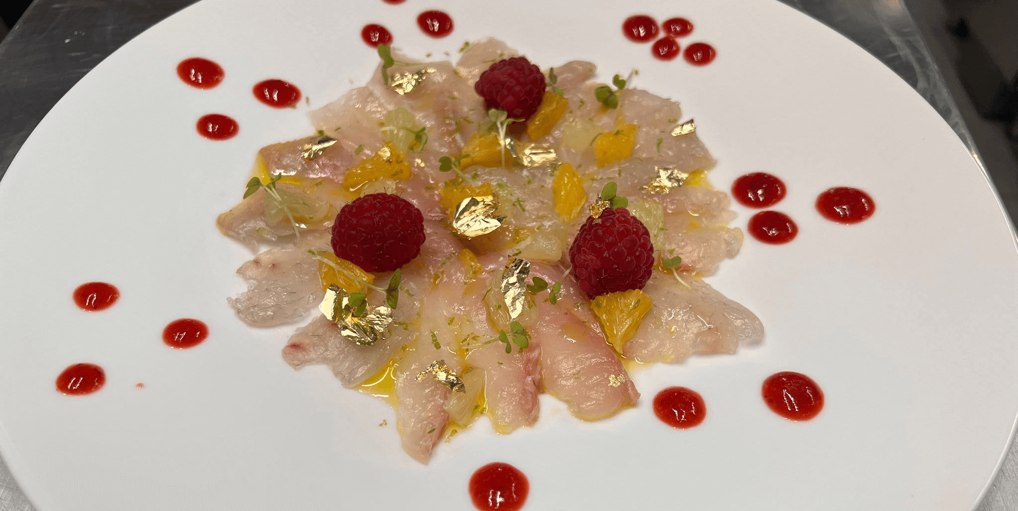 Carpaccio di mare - Il Pacchero | Authentic Italian Cuisine Delivery in Monaco