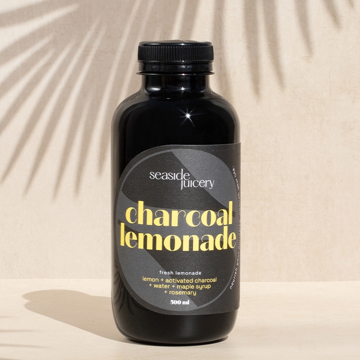 Charcoal Lemonade 250ml  - Seaside Juicery