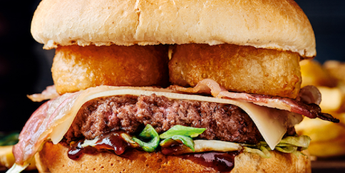 Cheese & BBQ Burger - Old Wild West | Livraison à Monaco