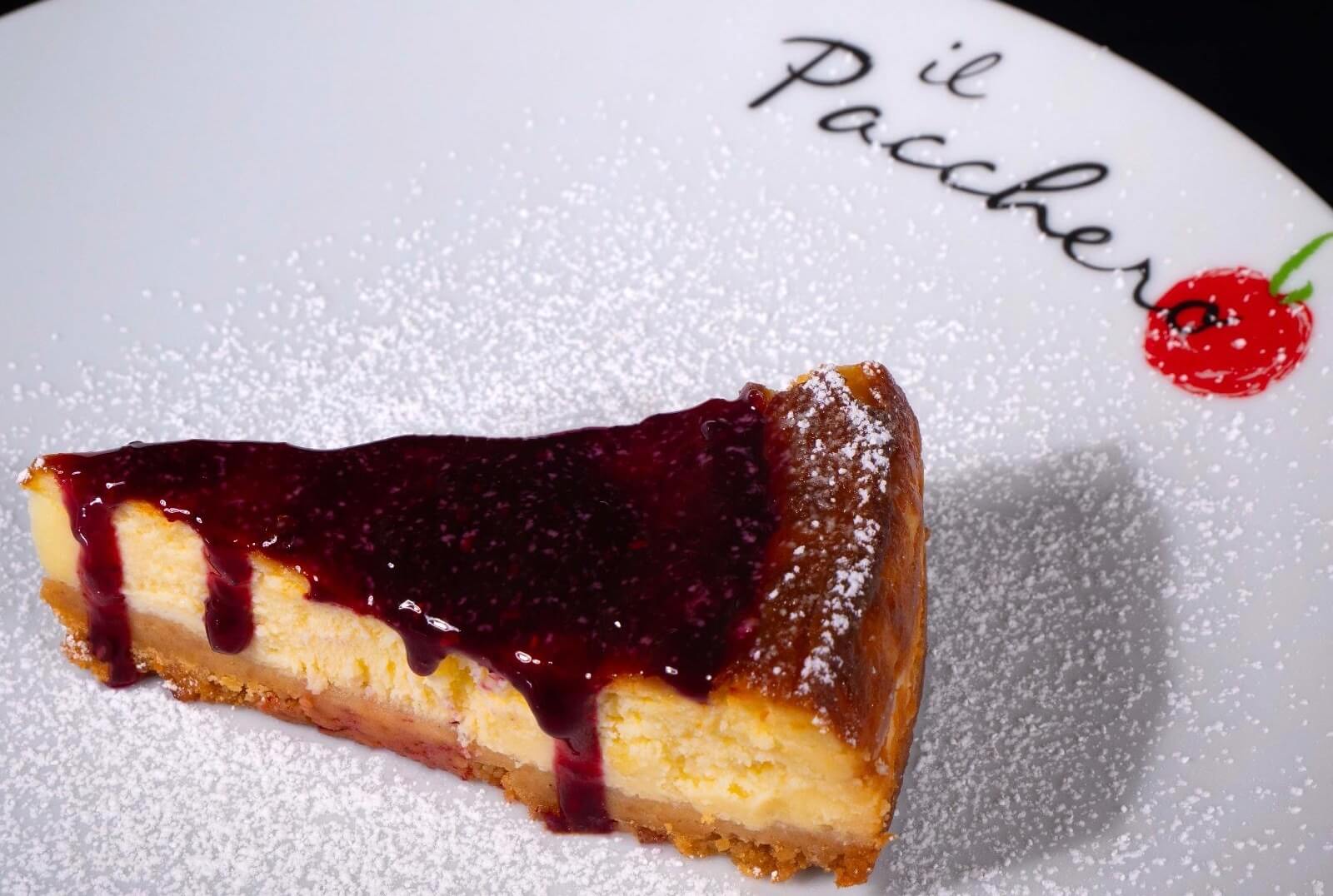 Cheesecake - Il Pacchero | Authentic Italian Cuisine Delivery in Monaco