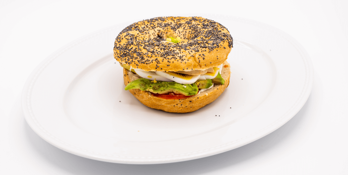 Chicken Bagel  - Amore Mio | Sandwiches & Salads Delivery in Monaco, Cap-d'Ail & Beausoleil