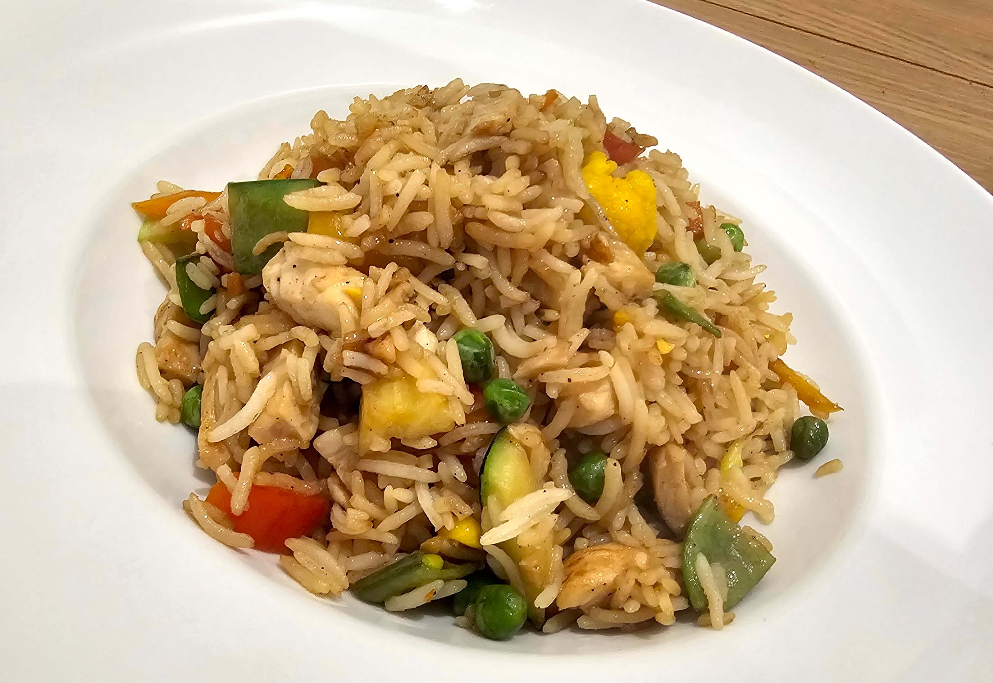 Chicken Fried rice - Aux Saveurs des Iles