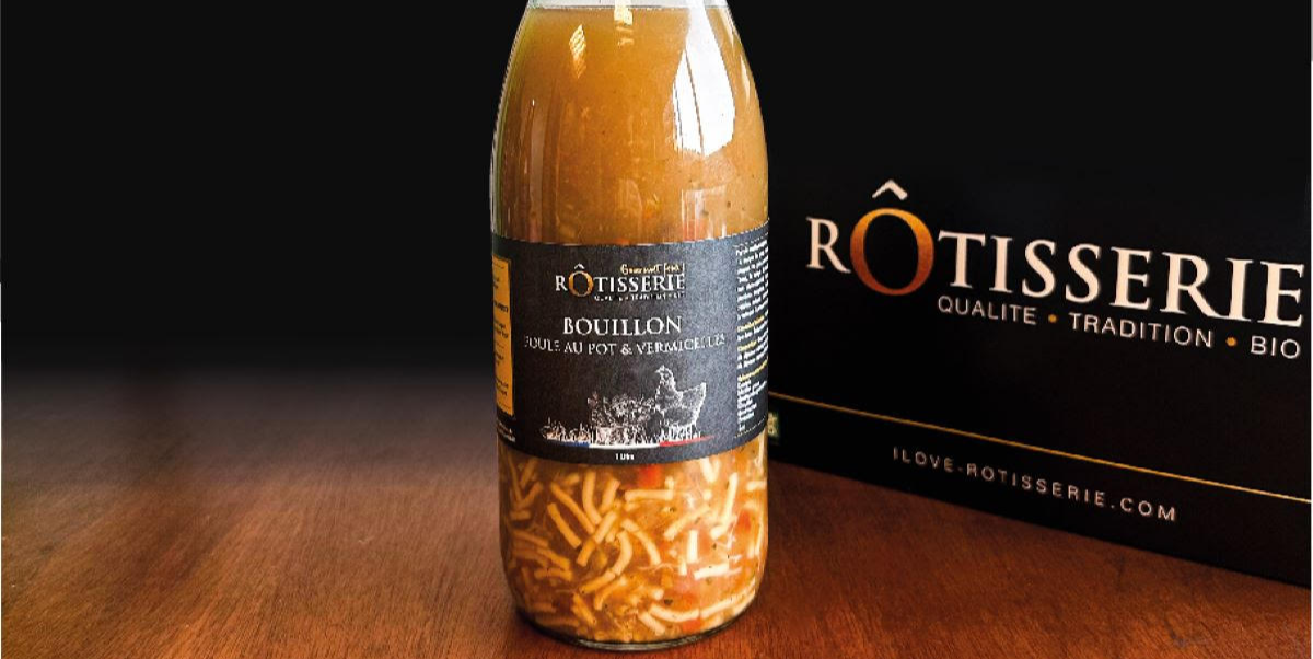 Chicken broth and vermicelli - Rotisserie | Roast Chicken Delivery in Monaco, Cap-d'Ail & Beausoleil
