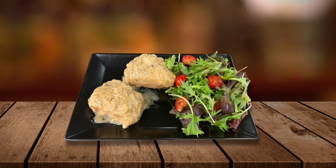 Chicken escalope stuffed with ham and cheese x2 - Bottega Renzini | Italian Delicatessen Delivery in Monaco
