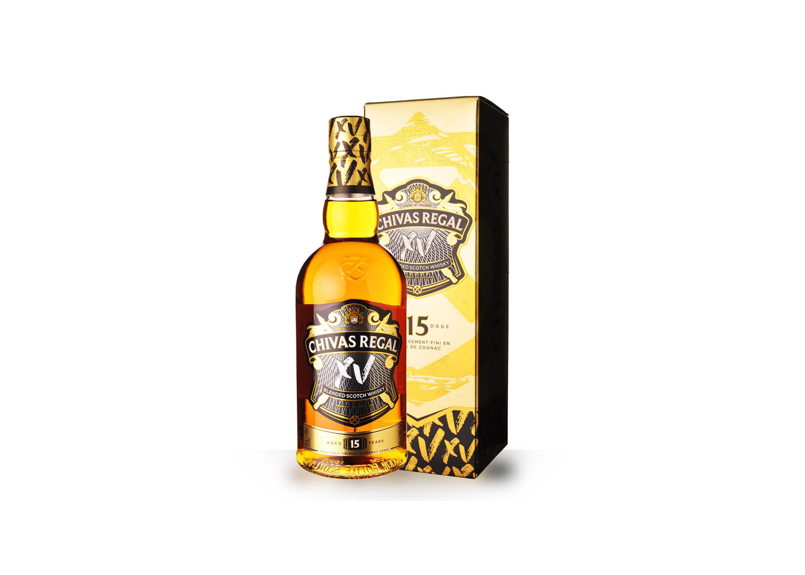 Chivas Regal XV 15-Year-Old Blended Scotch 40° (70 cl) - Ice-Cold Champagne & Spirits Delivered in 30 Minutes | Monaco’s Fastest Delivery