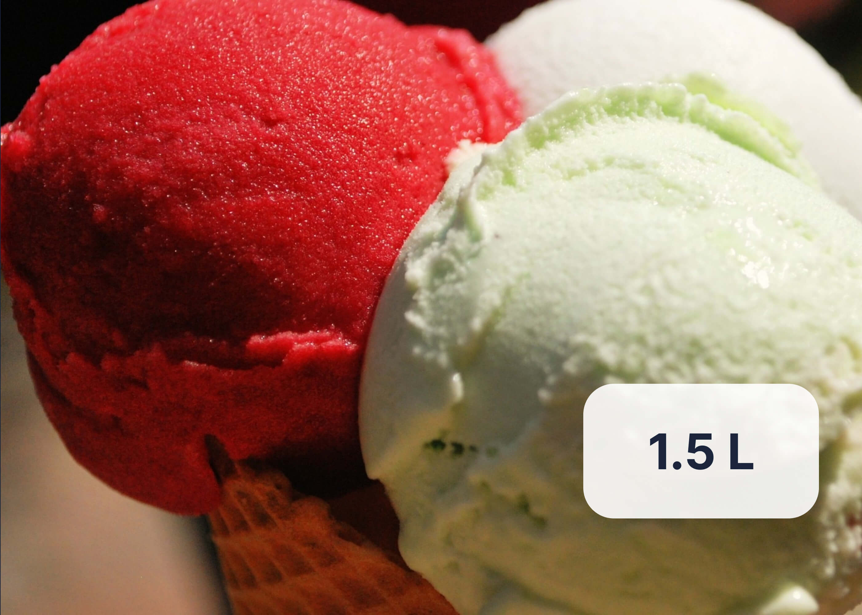 Container 1,5L - La Bottega del Gelato | Authentic Italian Ice Cream Delivery in Monaco