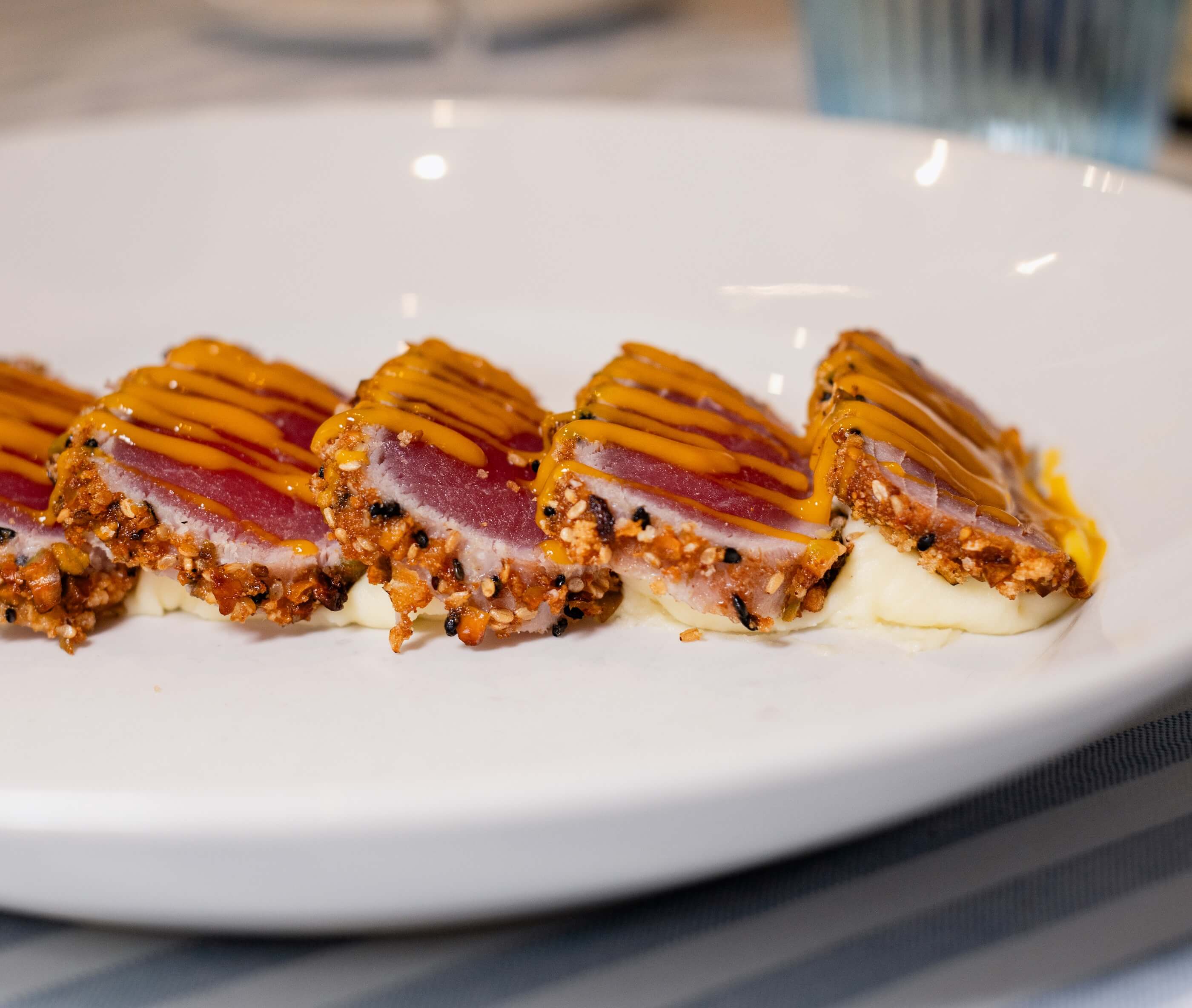 Crusted tuna - Caffe Milano | Italian Restaurant & Coffee Delivery in Monaco