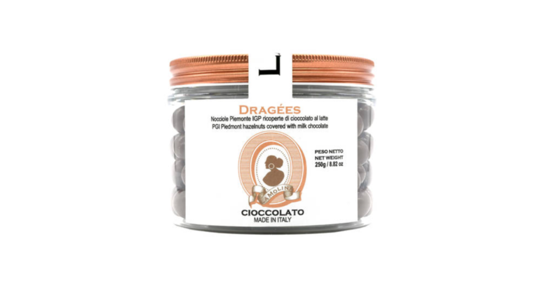 Dark Chocolate Hazelnut Dragee - Maison del Gusto delivery in Monaco | Mr. Room Service