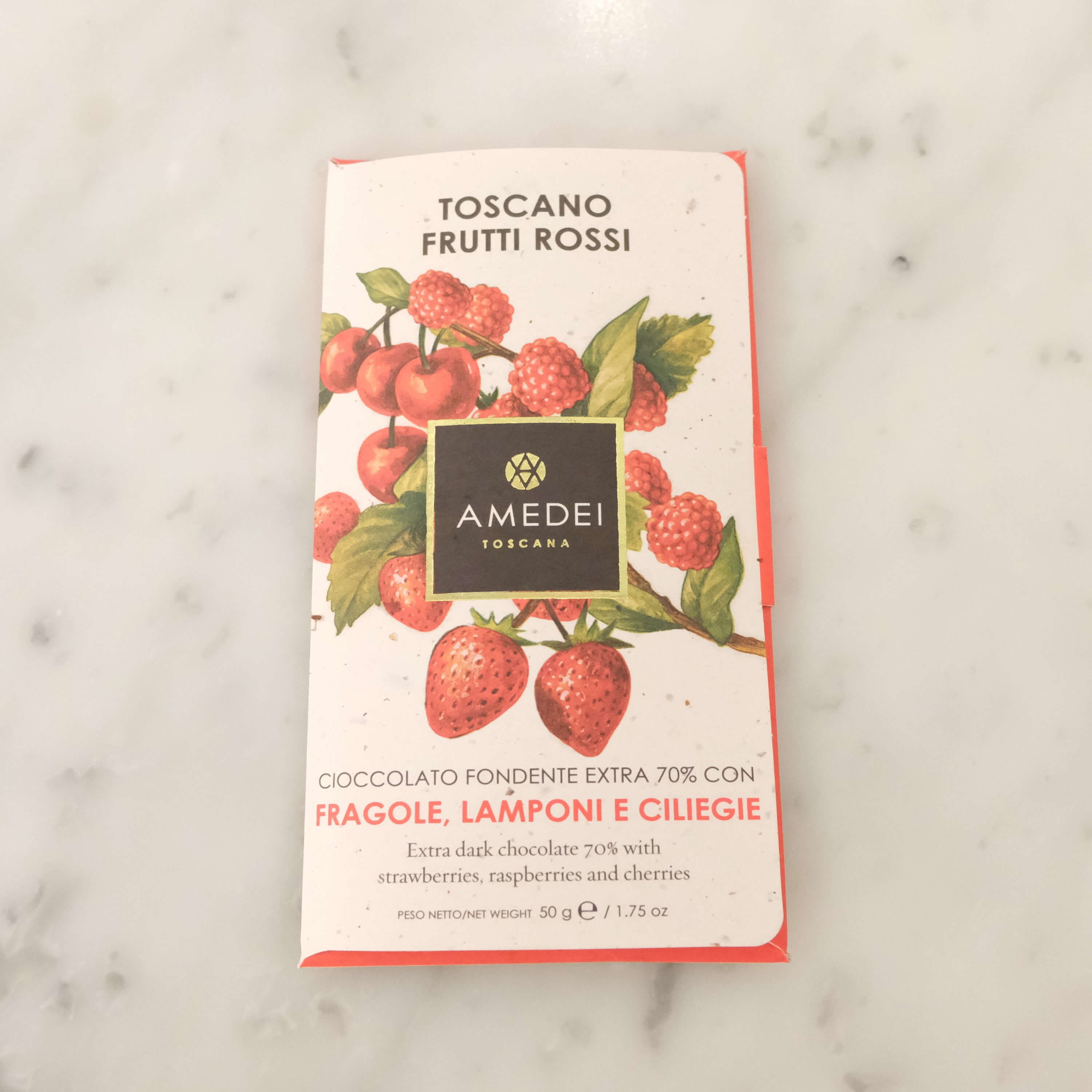Dark chocolate & red berries 50g - Dean and Deluca Shop