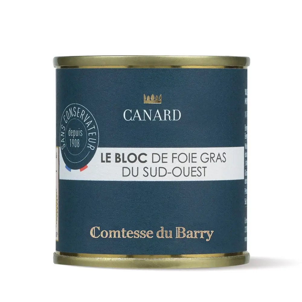 Duck Foie Gras Block 100G  - Foie Gras Comtesse du Barry