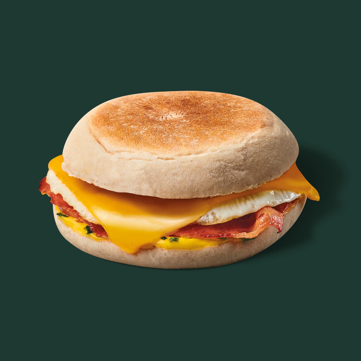 Egg and bacon muffin - 130g - Starbucks  | Delivery in Monaco