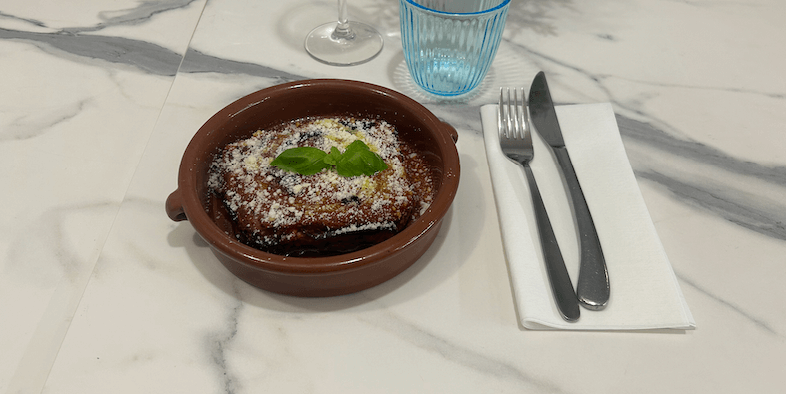 Eggplant alla Parmigiana - Casa Amodio | Delivery in Monaco