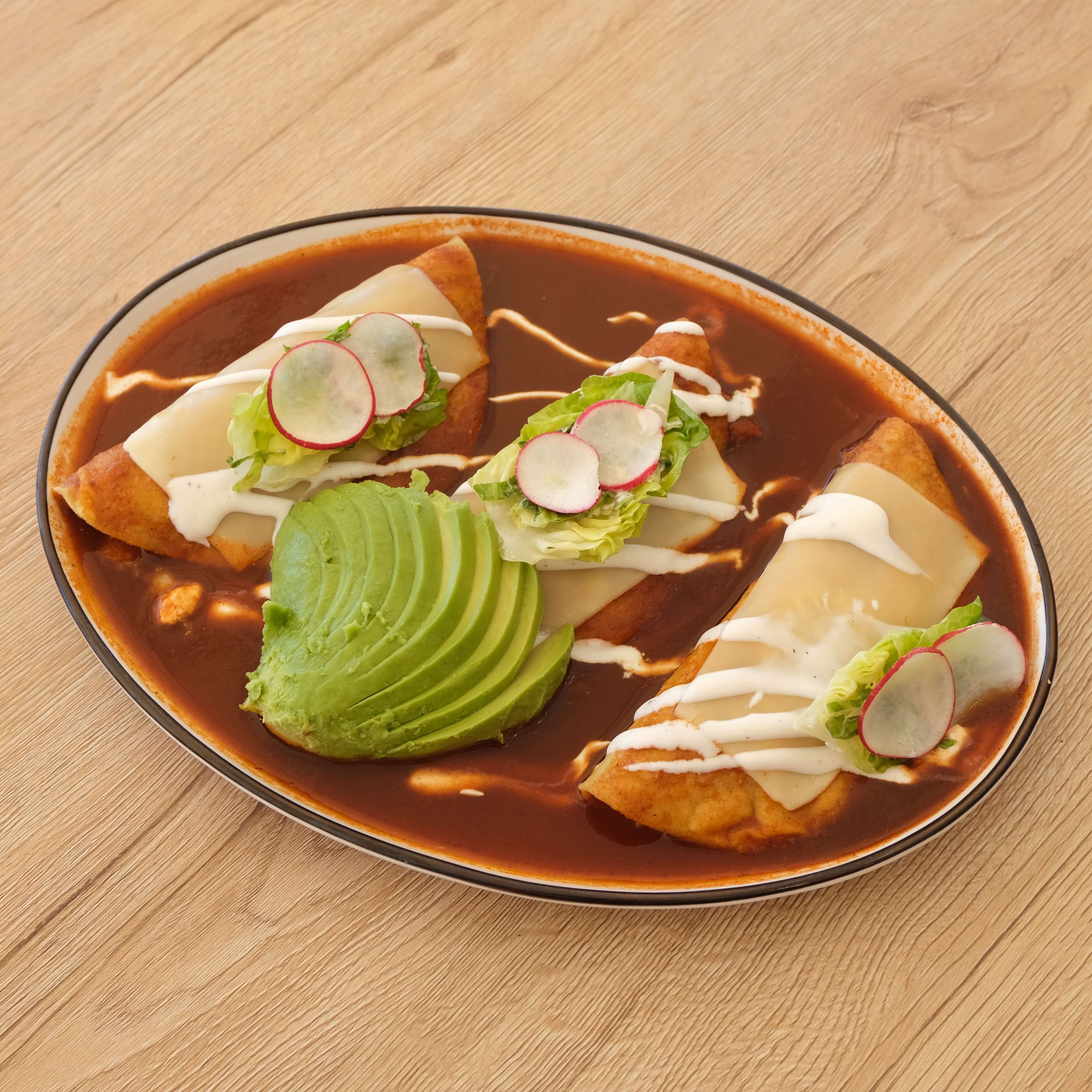 Enchiladas Rojas - Sexy Tacos | Mexican Food Delivery in Monaco, Cap-d'Ail & Beausoleil