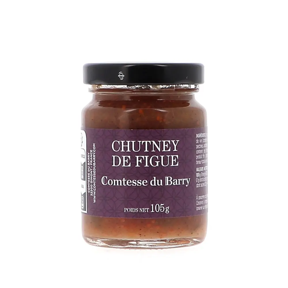 Fig Chutney 105g - Foie Gras Comtesse du Barry