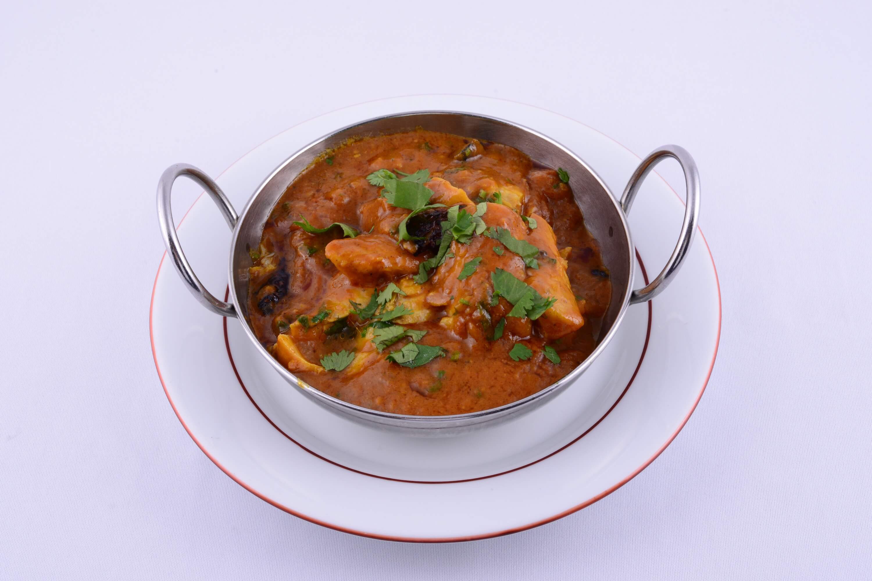 Fish Dopiaza (Slightly spicy) - Indian | Authentic Indian Cuisine Delivery in Monaco