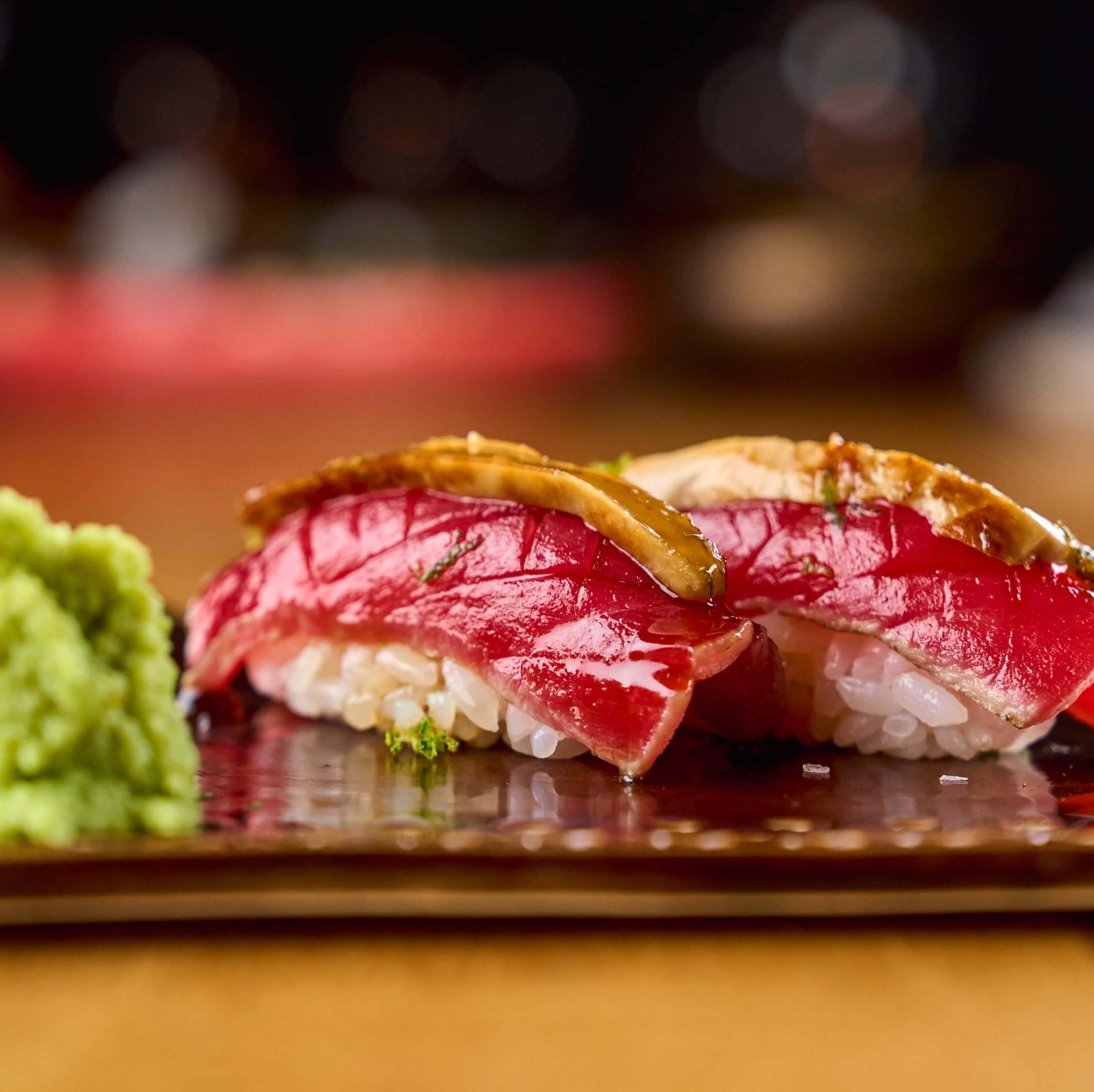 Foie gras & maguro zuke - 99 Sushi Bar