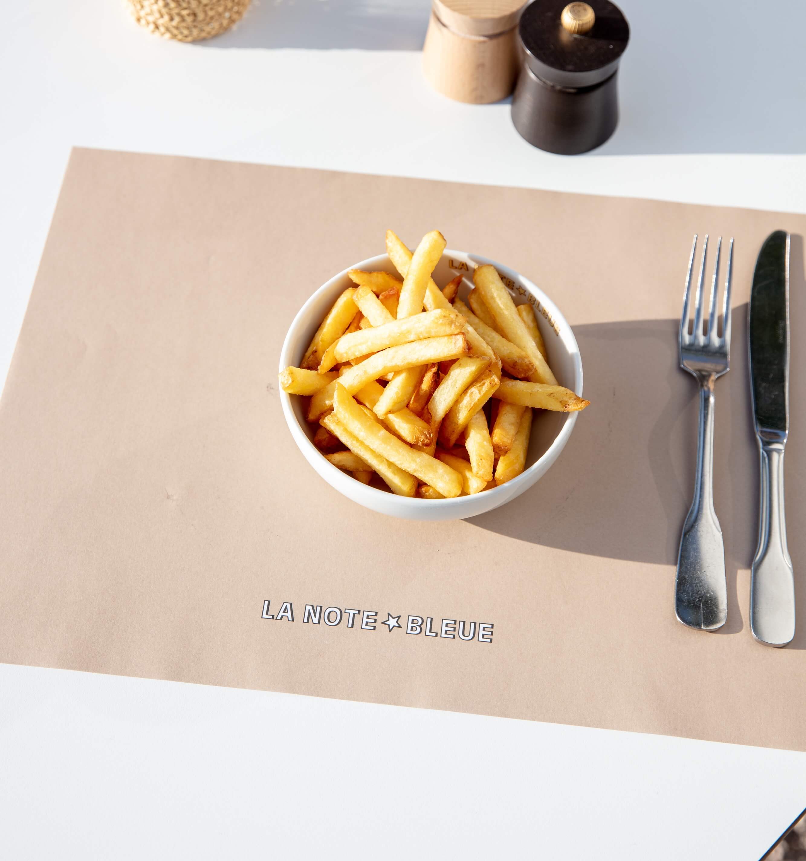 French Fries - La Note Bleue | Beachside Dining Delivery in Monaco
