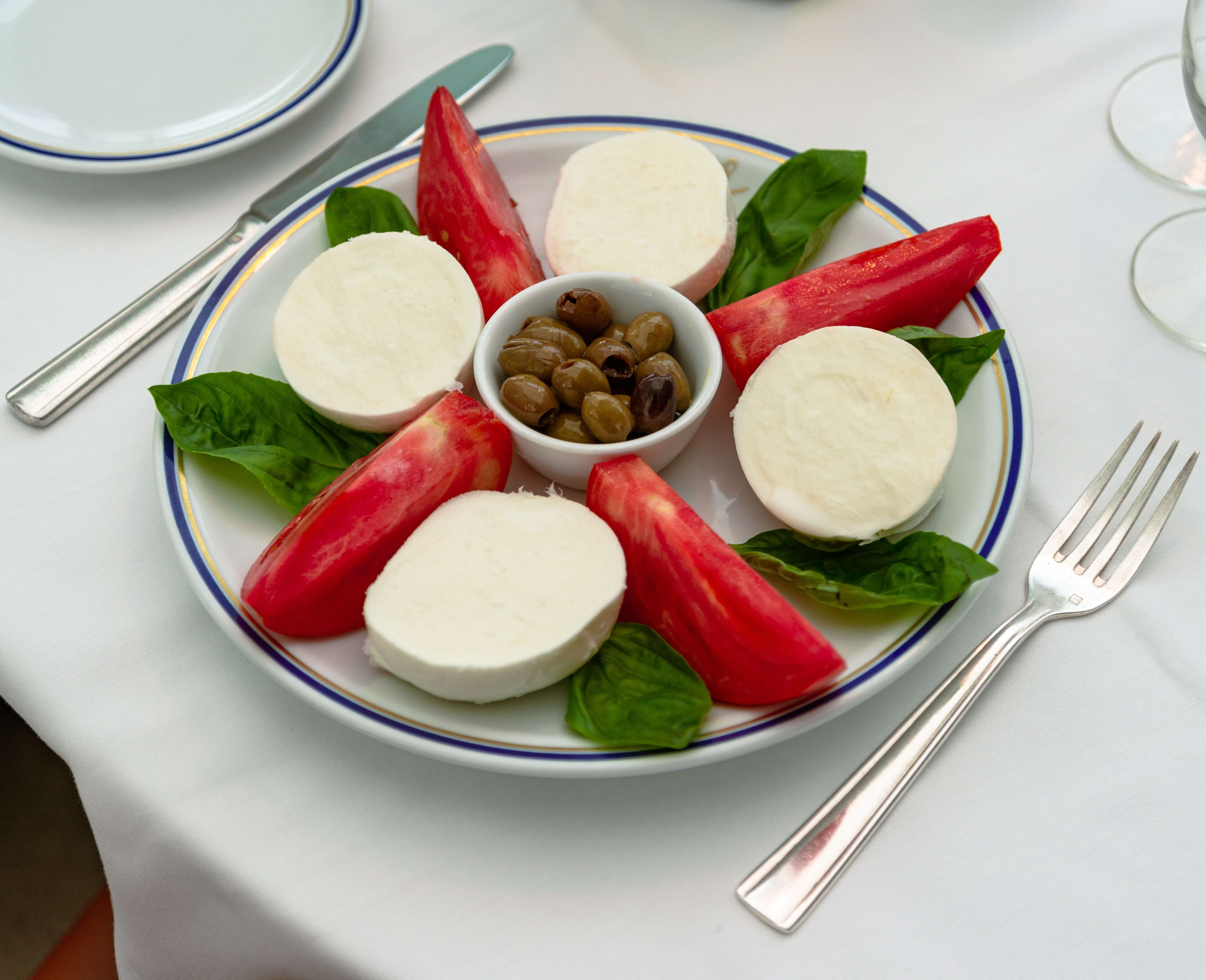 Fresh Mozzarella di Bufala with Tomatoes and Basil - Cipriani | Fine Italian Dining Delivery in Monaco