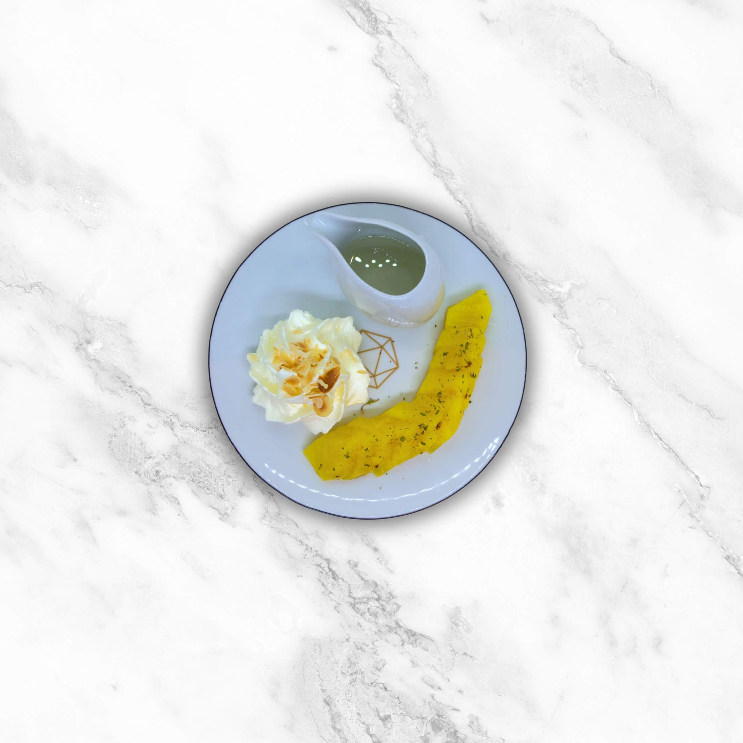 Fresh Pineapple infused in home made Sirop  - Anoïa — Breton Crêpes & Monegasque Flavors Delivered in Monaco