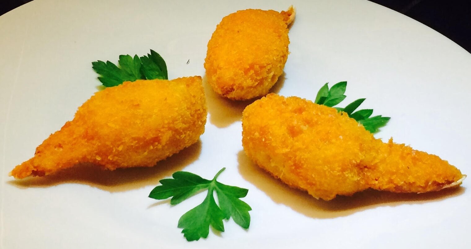Fritter of crab x3 - Braza's Delivery - Firewood-Grilled Portuguese Cuisine in Monaco