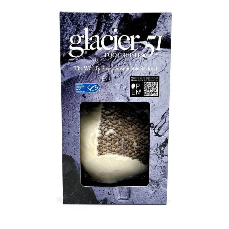 GLACIER 51 - Chilean Sea Bass Patagonian Toothfish / Nitrogen Frozen - Fillet Raw Portioned - Maison del Gusto delivery in Monaco | Mr. Room Service