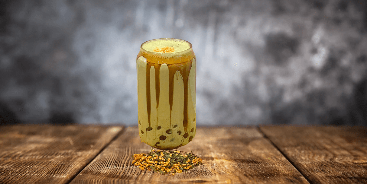 Genmaïcha Boba - SuperBoba | Bubble Tea & More Delivery in Monaco, Cap-d'Ail & Beausoleil
